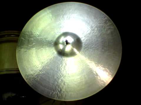 22 Kontroversial Ride, 2068g -  Handcrafted cymbals by Craig Lauritsen..MOV