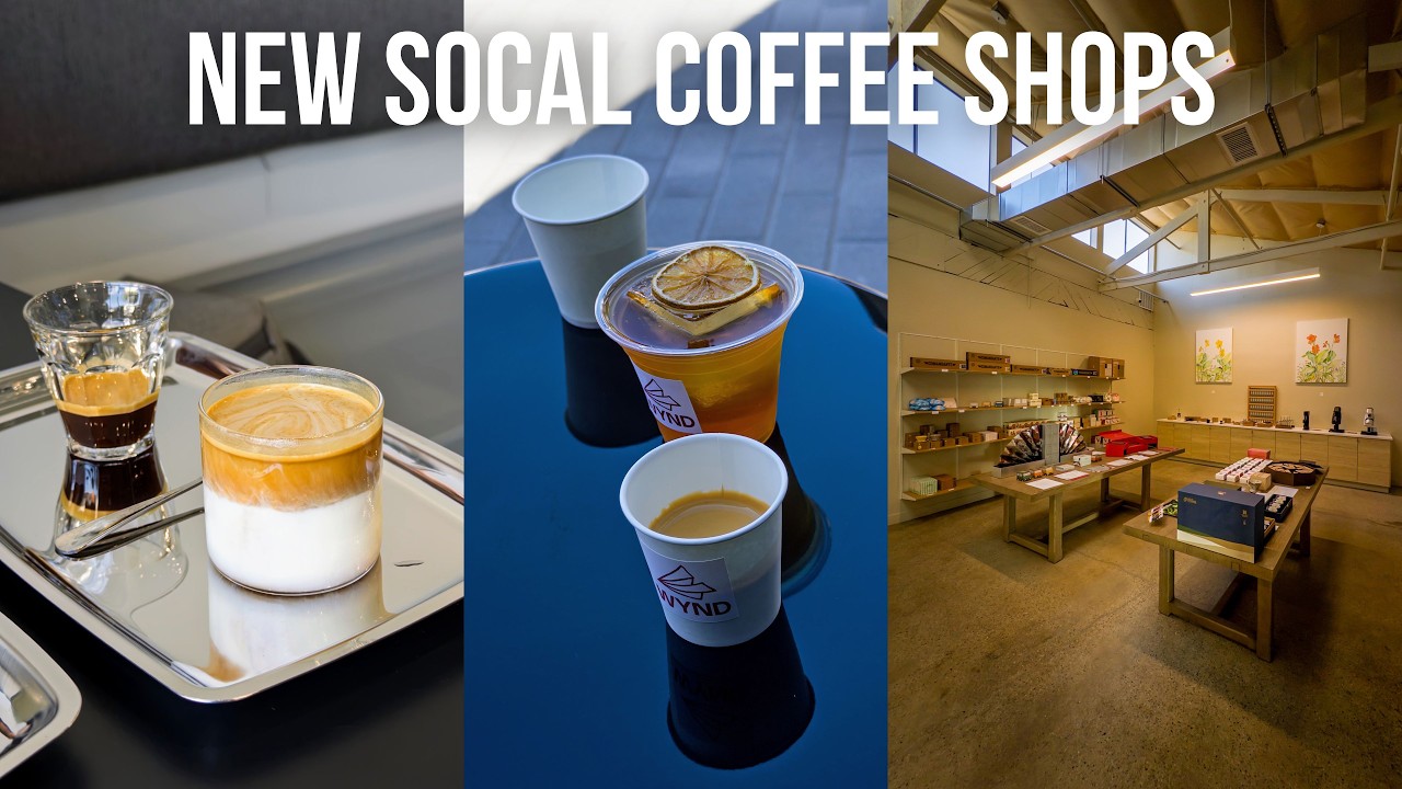New Los Angeles Coffee shops you should go to!
