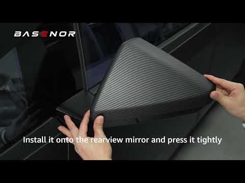 2024 Tesla Cybertruck Mirror Cover (Matte Carbon)