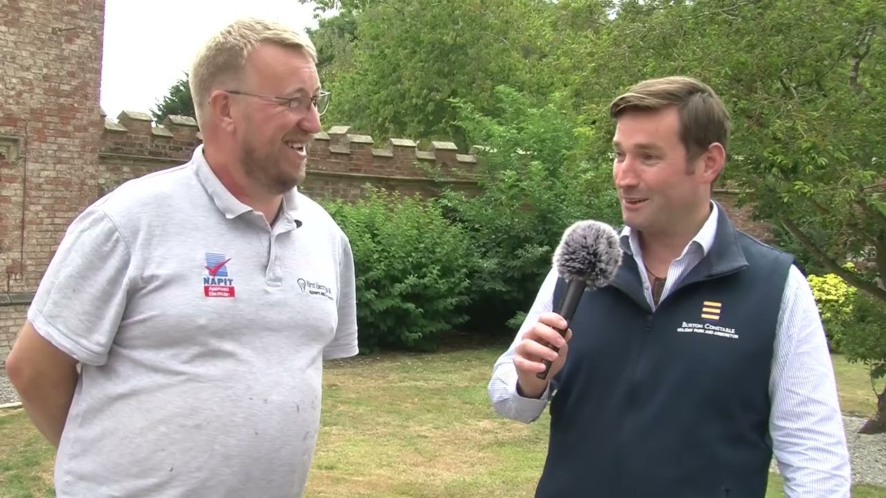 Andy meets Jack from Burton Constable Holiday Park