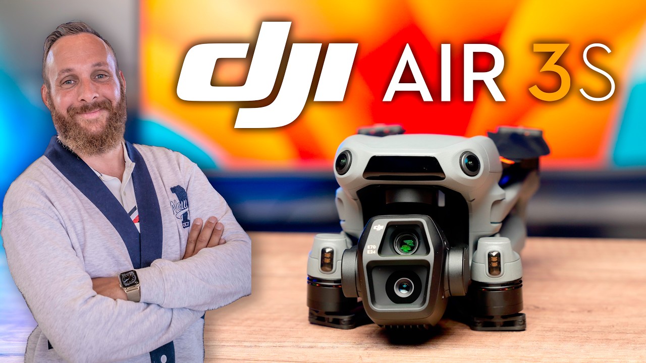 DJI AIR 3S : PRESENTATION, TEST et MON AVIS