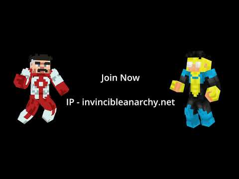 FREE MINECRAFT SERVER! - Invincible Anarchy (Sponsored by DerCraft)