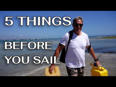 Preparing to sail the Mozambique Channel - Sailing Cassius Tale 63