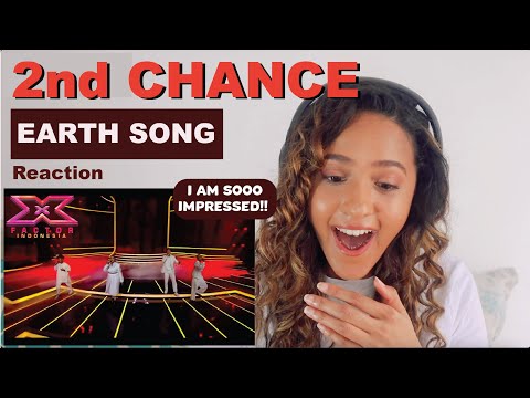 2ND CHANCE - EARTH SONG (Michael Jackson) - X Factor Indonesia 2021| REACTION!!