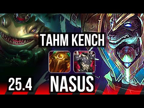 TAHM KENCH vs NASUS (TOP) | 4/2/11 | KR Diamond | 25.4