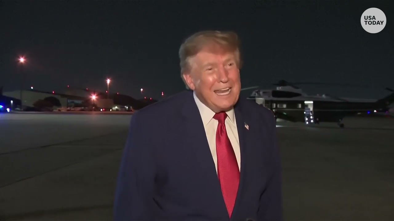 Trump talks Iran and catering truck in Turkey, then addresses 2028 election. 'The law is strong.'
