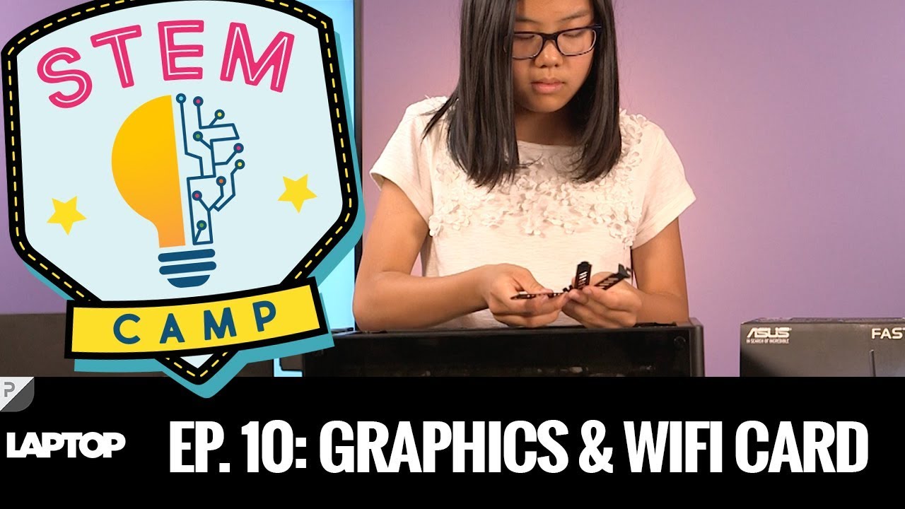 STEM CAMP: Installing the Graphics and WiFi Cards - YouTube