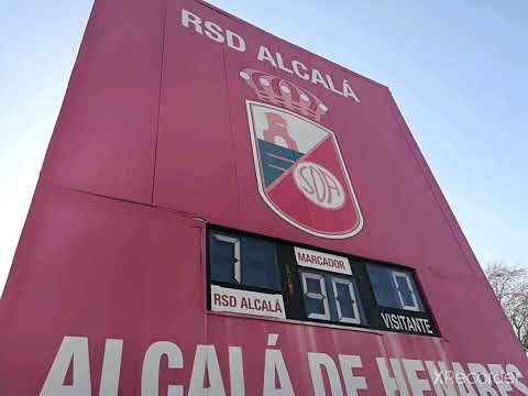 Cántico "y mete un gol", RSD Alcalá