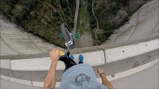 Unicycle on Vidraru Dam