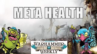 Health of the Meta (STATS) - Warhammer Weekly 09102025
