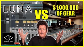Video thumbnail for Universal Audio’s LUNA vs $1,000,000 Gear by Produce Like A Pro