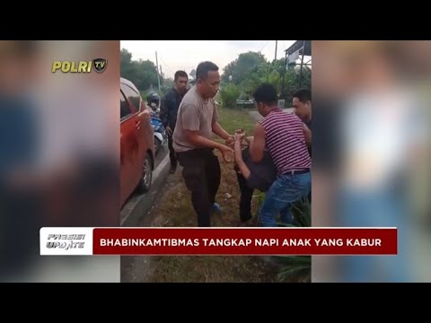 PRESISI UPDATE : BHABINKAMTIBMAS TANGKAP NAPI ANAK YANG KABUR 24/05/2024 16.00