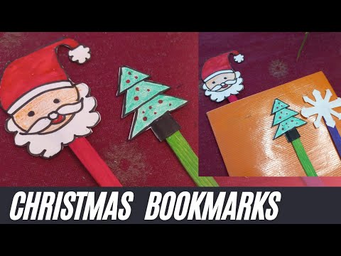 DIY christmas Bookmarks ||Creative Christmas craft ideas 2021