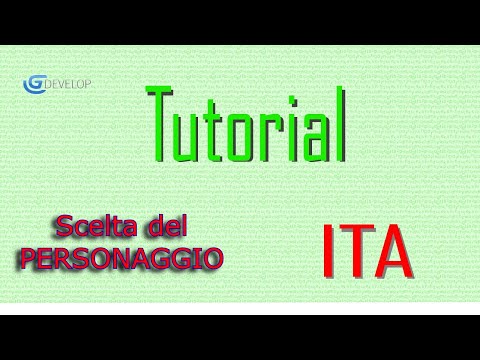 Gdev5 - tutorial ITA - #24 -  Scelta personaggio