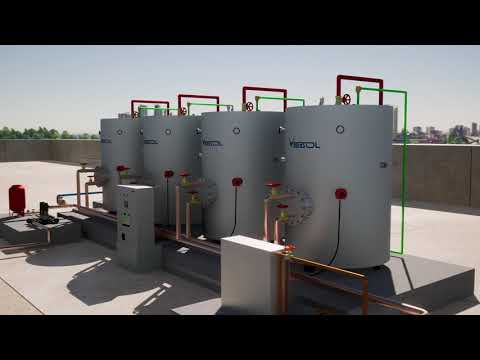 Versol Solar Water Heating System with Electrical Back Up