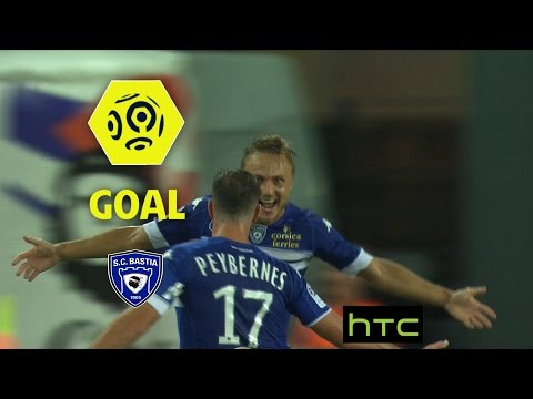 Goal Pierre BENGTSSON (82') / SC Bastia - Toulouse FC (2-1)/ 2016-17