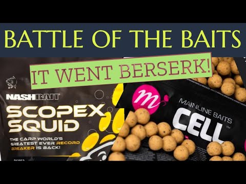 Scopex Squid vs Cell - LET THE BATTLE COMMENCE! #sifishes @sifishes