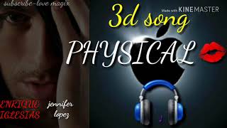 Enrique iglesias jennifer lopez physical 3d song 2018 # august hi bass HQ HEADPHONE REQUIRED🎧💋