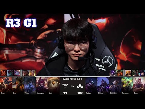 T1 vs C9 | Day 4 LoL Worlds 2023 Swiss Stage | T1 vs Cloud 9 full