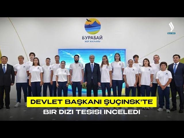 Devlet başkanı Şuçinsk'te bir dizi tesisi inceledi