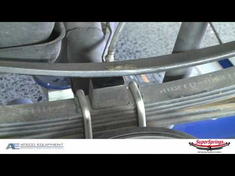 Supersprings fitment to a Toyota Hilux 2012