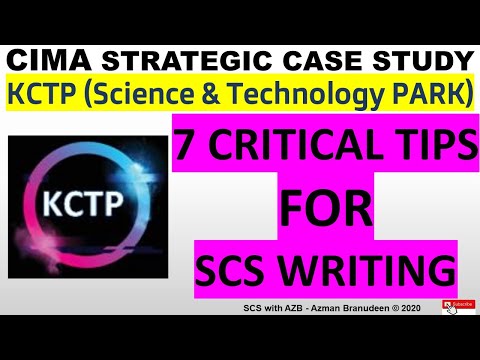 7 Critical Tips for writing the CIMA SCS | CIMA Strategic Case Study (CIMA SCS) Exam November 2022