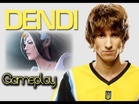 Dota 2 NaVi.Dendi Mirana Dagger Gameplay