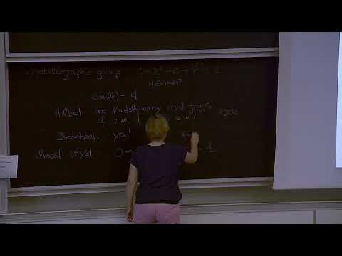 Bettina EICK - Computational group theory, cohomology of groups and topological methods 5