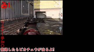 【COD MW】初見歓迎参加型 pc,ps4,xbox すべてok!!