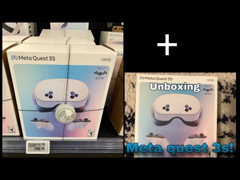 Meta Quest 3S video mashup: Buying and Unboxing