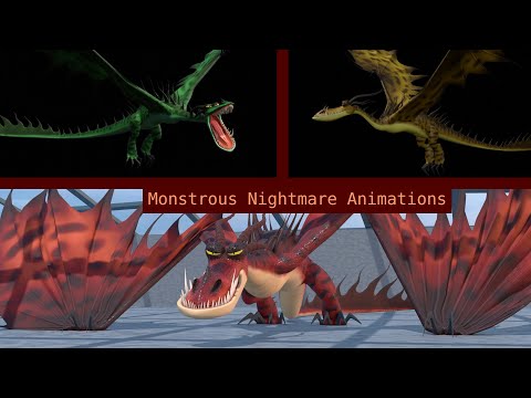 Monstrous Nightmare | Blender 3D | Animation Tests
