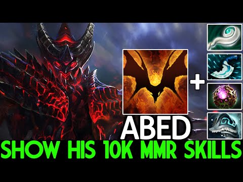 ABED [Shadow Fiend] Show His 10K Skill Amazing Shadowraze 7.26 Dota 2