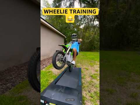 E-Bike Wheelie Training 😂