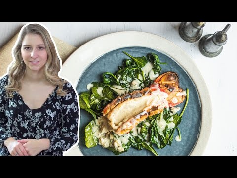 Lobster Tail Recipe in the Oven with Vanilla Sauce