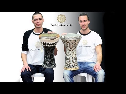Sombaty Max Darbuka & Clay Doumbek with Fish Skin - Gawharet El Fan