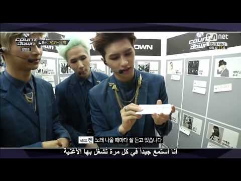 140619 VIXX ReChart @M! Countdown | Arabic Sub