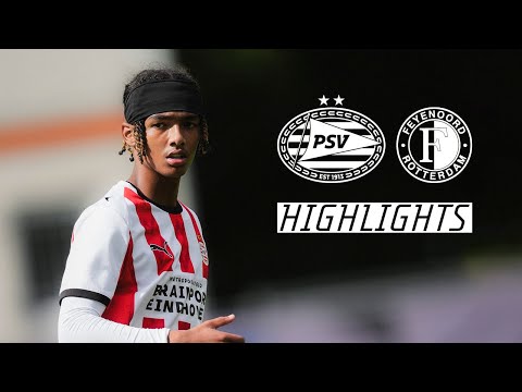 Highlights | PSV O19 ontvangt Feyenoord O19 op PSV Campus De Herdgang