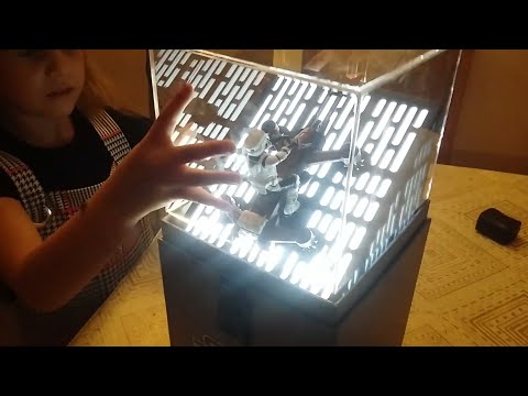 PROPEL STAR WARS 74-Z SPEEDER BIKE !!.. Display case