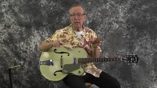 Video thumbnail for Vintage Guitar Sale 1960 Smoke Green Gretsch 6125 Anniversary PAF Filtertron Pro Setup by Lawman Guitars