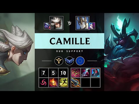 Camille Support vs Galio - EUW Diamond Patch 25.08