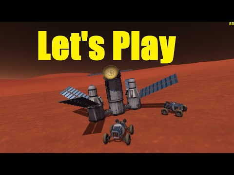 Let's Play Kerbal Space Program - Career Day50 - Mars Base! - Ep64 - NOELonPC