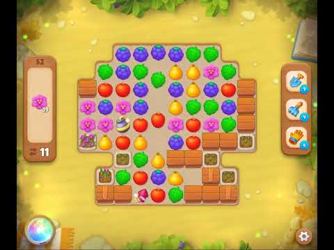 Gardenscapes Level 52 Completed