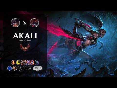 Akali Top vs Sion - EUW Grandmaster Patch 12.22