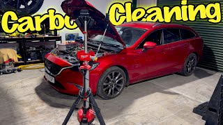 Chemical Carbon Cleaning VS Walnut Blasting on Mazda 6 Skyactiv - Which is BETTER?