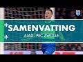 Samenvatting Ajax - PEC Zwolle