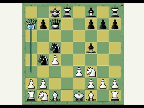 Šahovske minijature ~ ROESSNER vs KIPKE ~ Budimpeštanski odbrana  # 1400