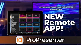 Check out the New ProPresenter Remote App vs Classic App?