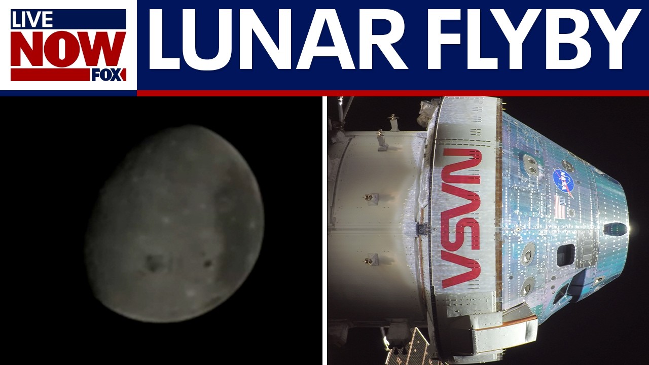 NASA's Artemis II crew begins lunar flyby