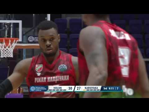 TC3 Hapoel Unet Credit Holon vs Pinar Karsiyaka   Foul in the AOS   Basketball Champions League