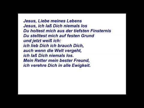 Jesus liebe meines Lebens Lyrics